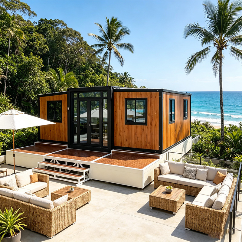 Hogar Contenedor Expandible Innovador: Opción de Vivienda Prefabricada Plegable Compacta