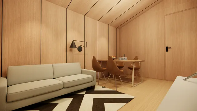 Vivienda Expandible Directa de Fábrica para Inversores de Parques de Casas Rodantes Modular Global
