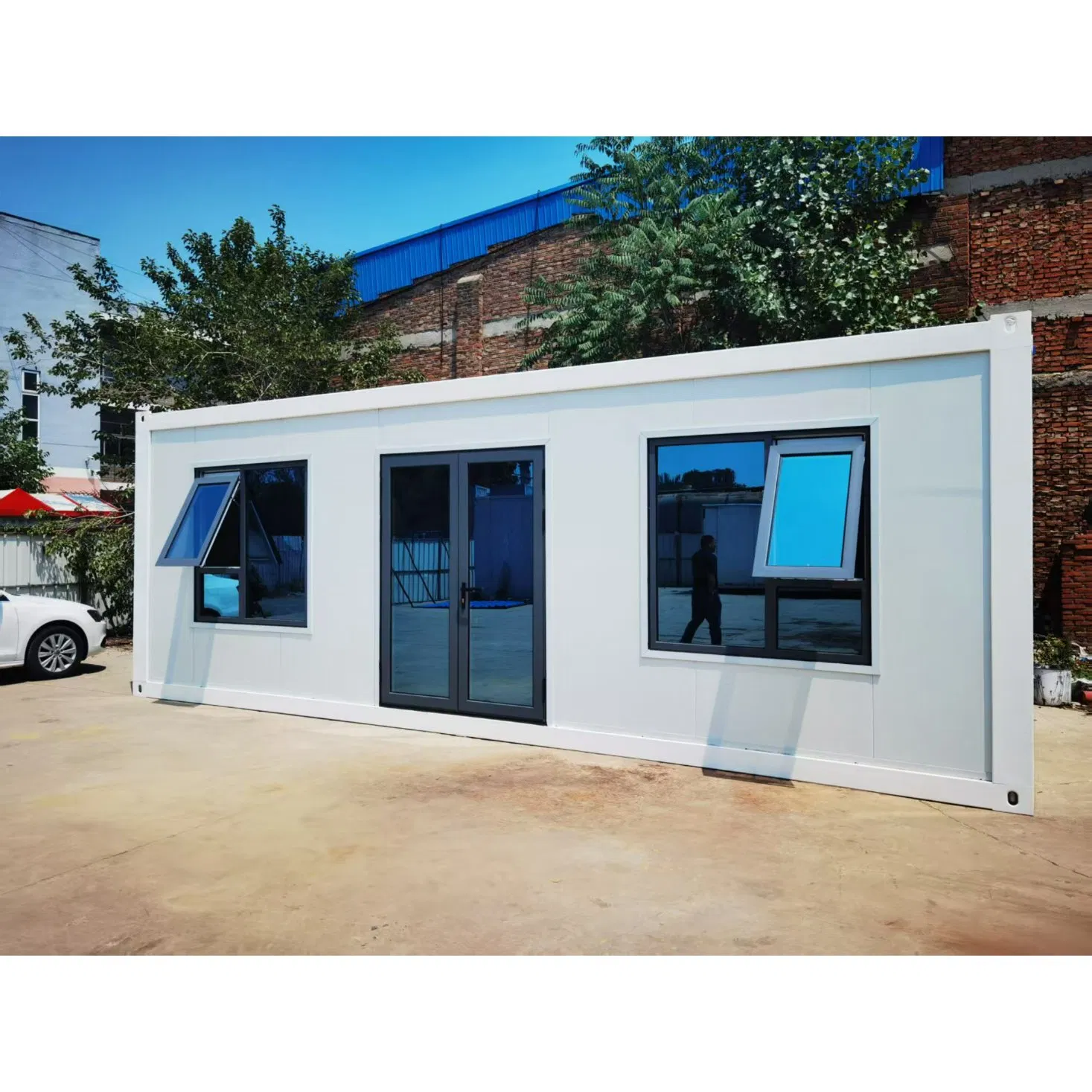 Casa Contenedor de Acero Portátil de Alta Resistencia y Durabilidad para una Vida Moderna