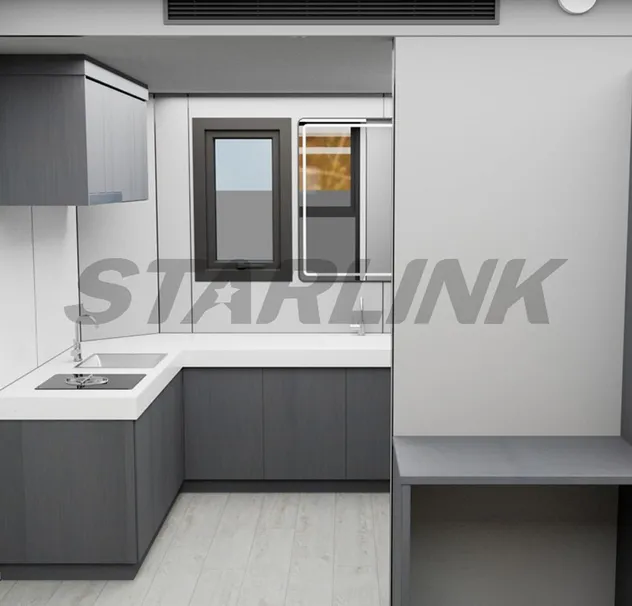 Casa cápsula pequeña modular compacta desmontable personalizable
