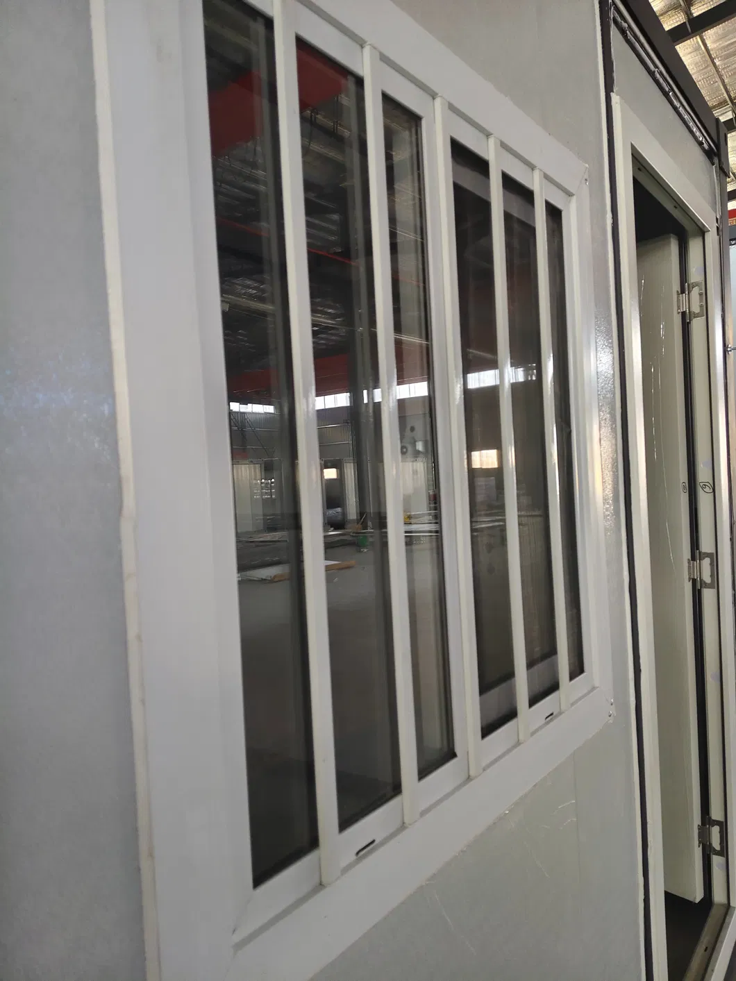 Fábrica 20FT Casa Contenedor de Acero Plegable Tipo Z Oficina de Deslizamiento Plegable Diseño Moderno Hogar Prefabricado Portátil