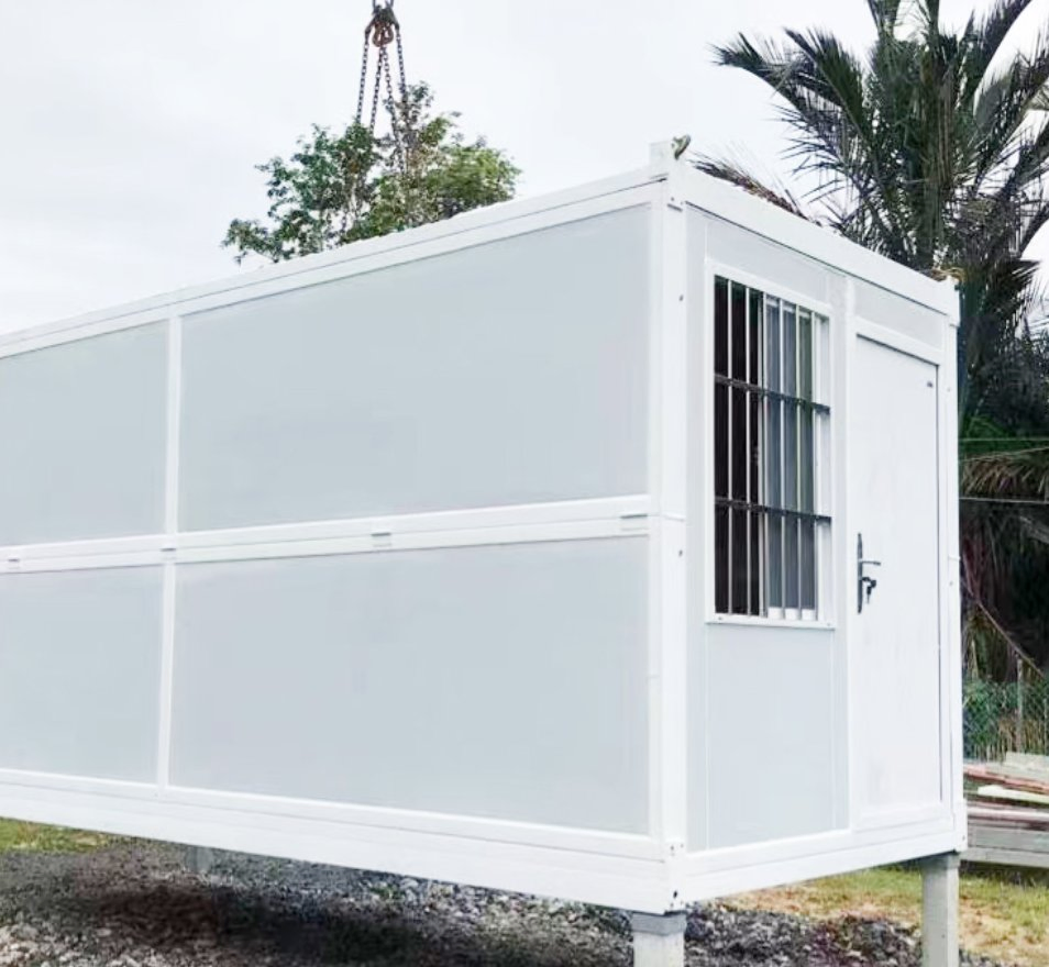 Servicio en línea de casa contenedor plegable para dormitorio de hotel residencial prefabricado