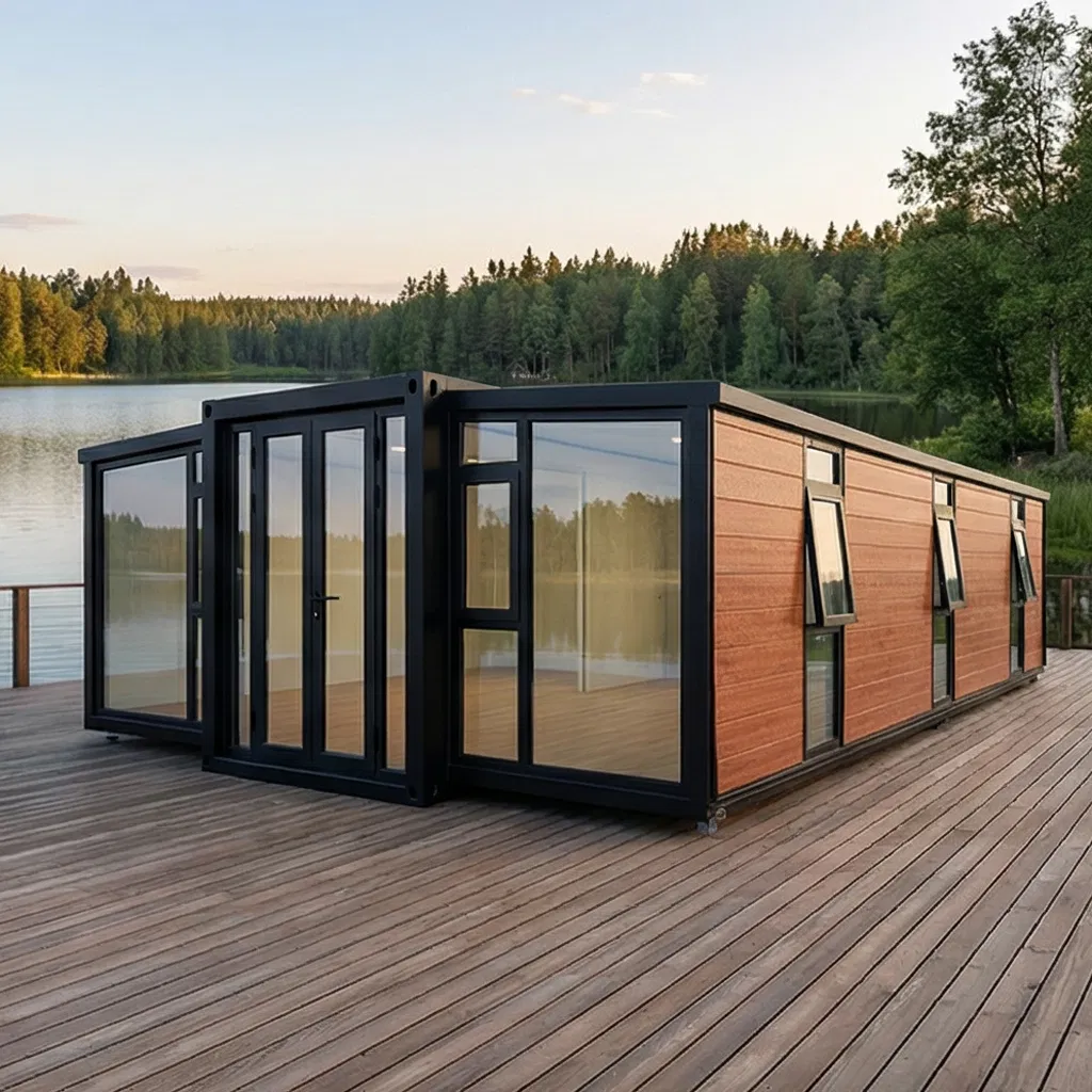 Casa Modular Prefabricada - Aislamiento Térmico a Prueba de Viento Uso Residencial Comercial