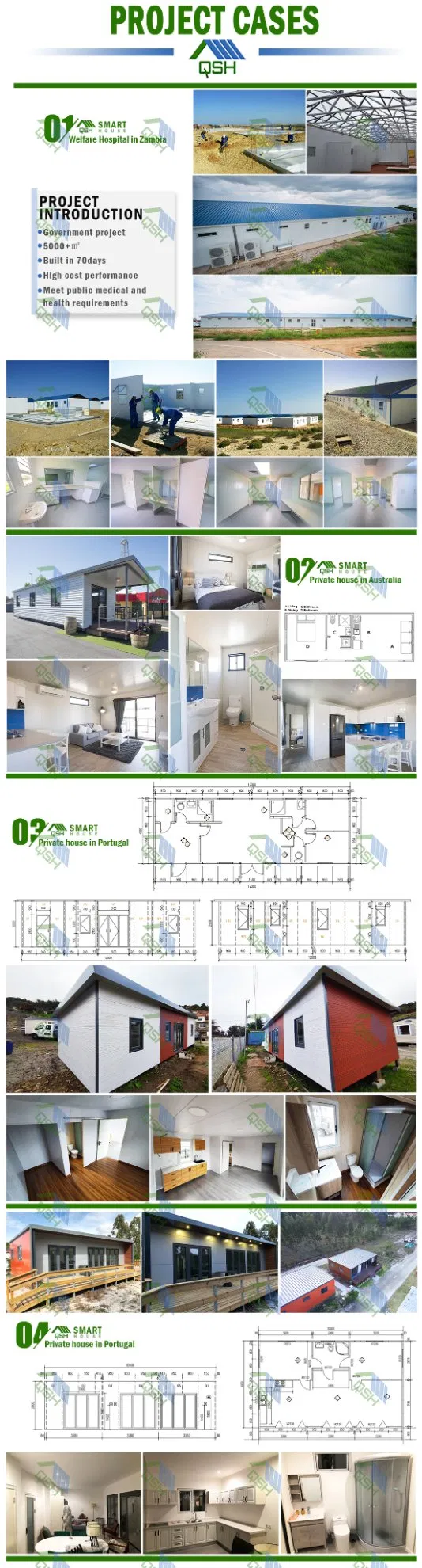 Casos de proyectos instalados