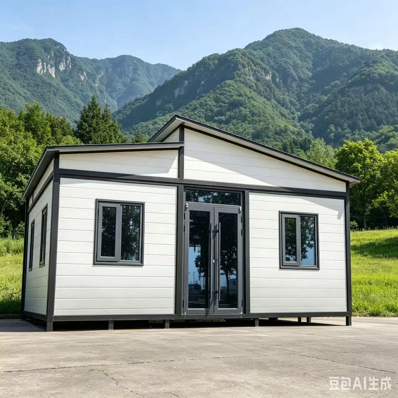 Casa Modular Hotel Móvil Estilo Europeo Contenedor Casa Pequeña Villa en Venta