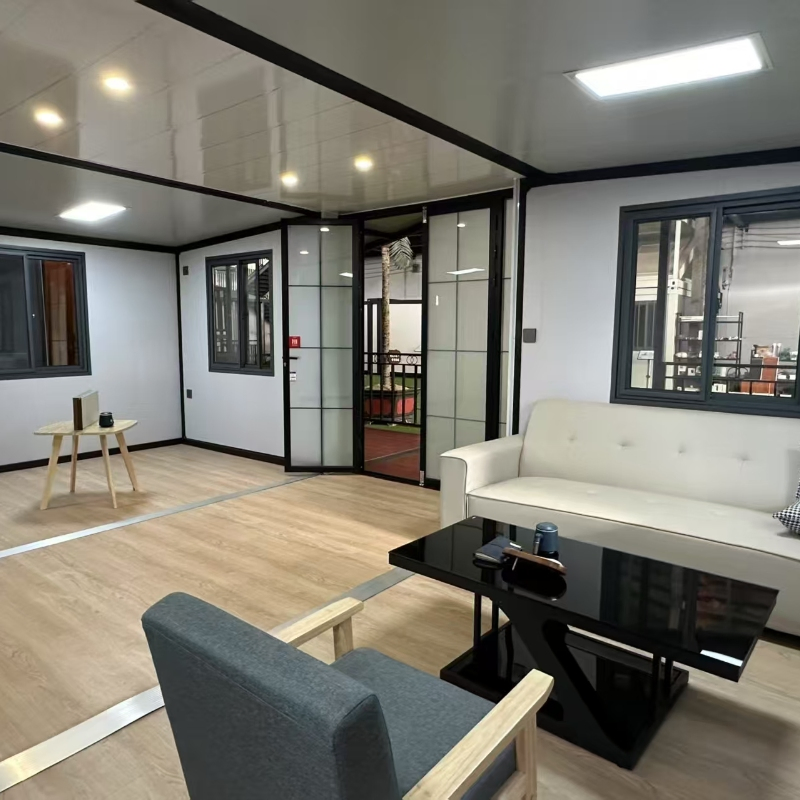 Hogares modulares prefabricados modernos para soluciones de vida sostenible