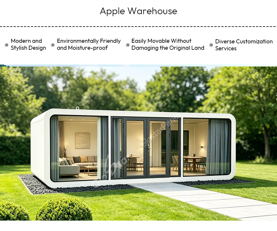 Mejor Precio Casa Prefabricada Lista para Envío Villa Familiar Modular