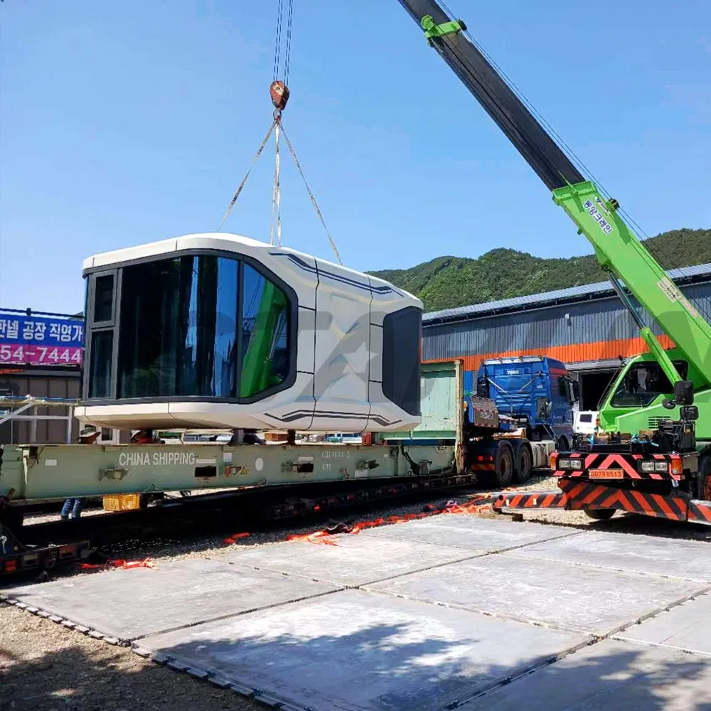 Casa Contenedor Modular Prefabricada Móvil Expandible Espacio Cápsula