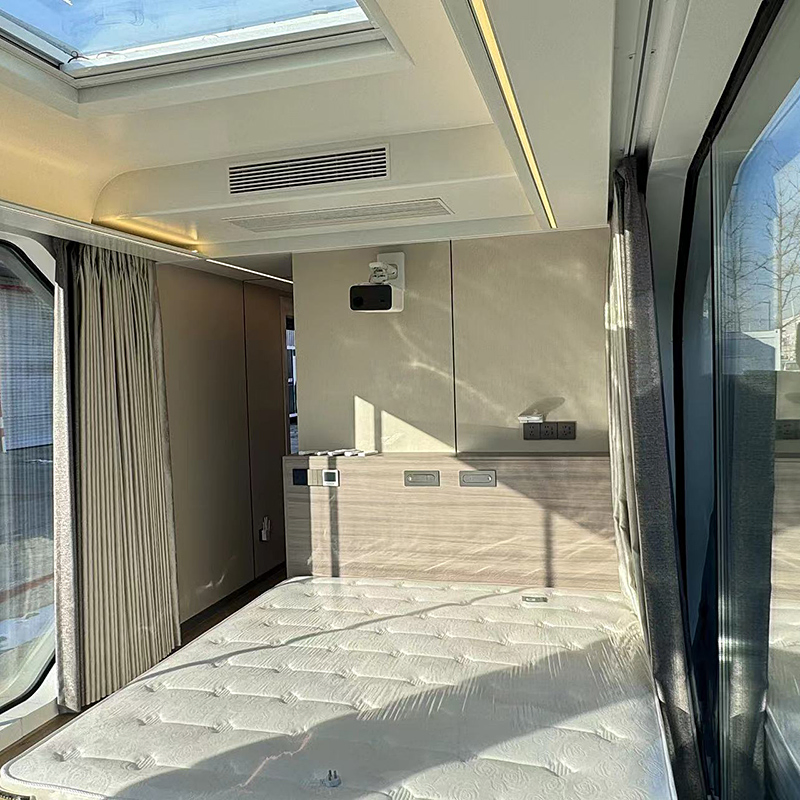 Estilo aristocrático casa prefabricada impermeable casas modulares modernas