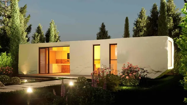 Estructura premium modular de piedra