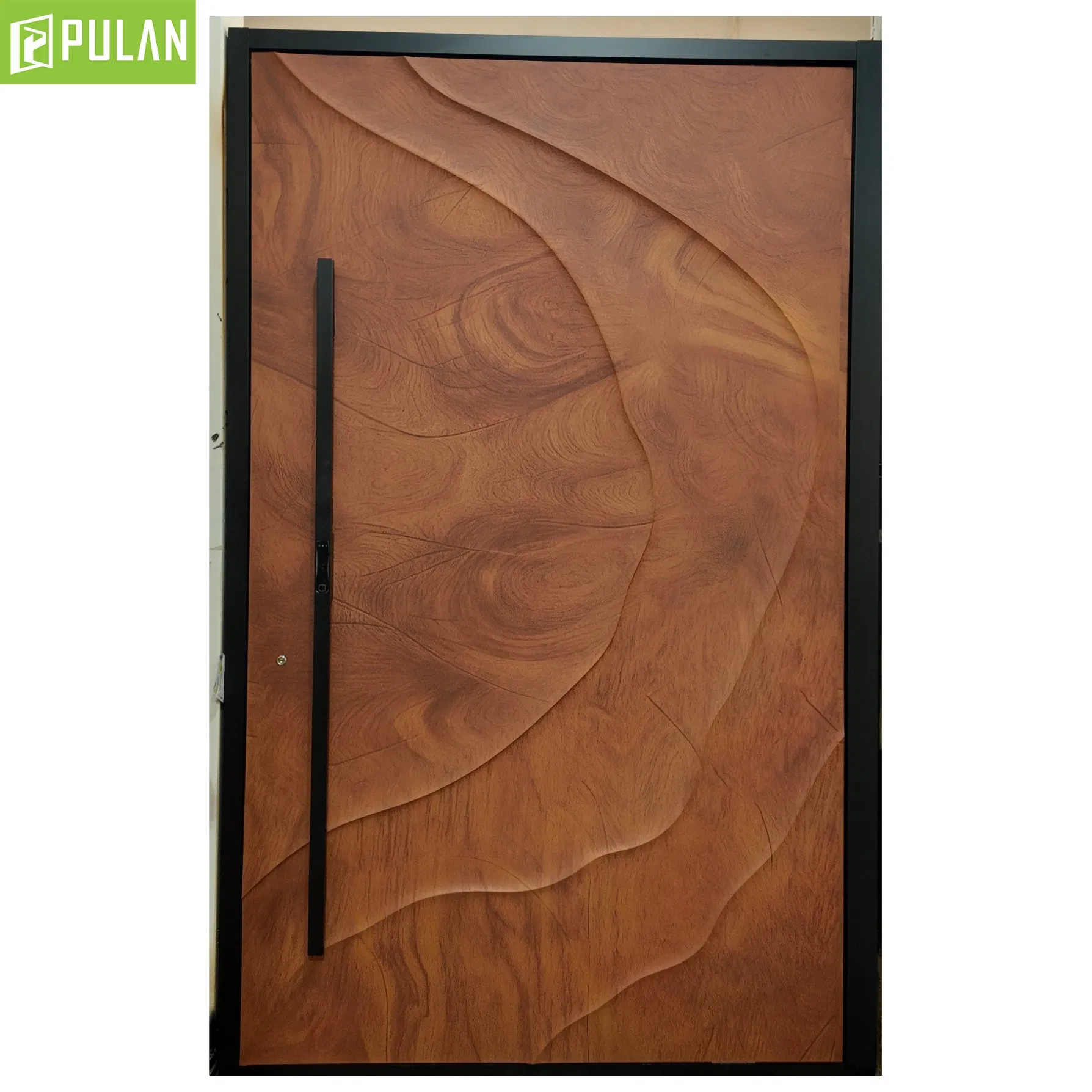 باب دخول أمني بتصميم عصري مصنوع من الألمنيوم المصبوب السميك مع قوة عالية للاستخدام السكني