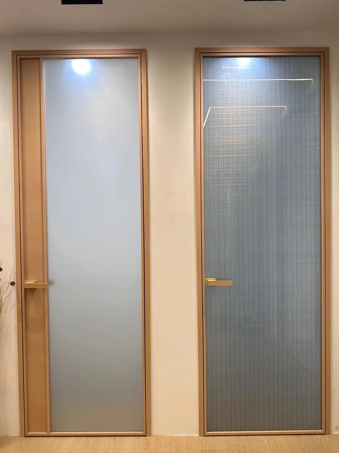 تصميم حديث إطار ألمنيوم زجاج مقسى رقيق عمر خدمة طويل