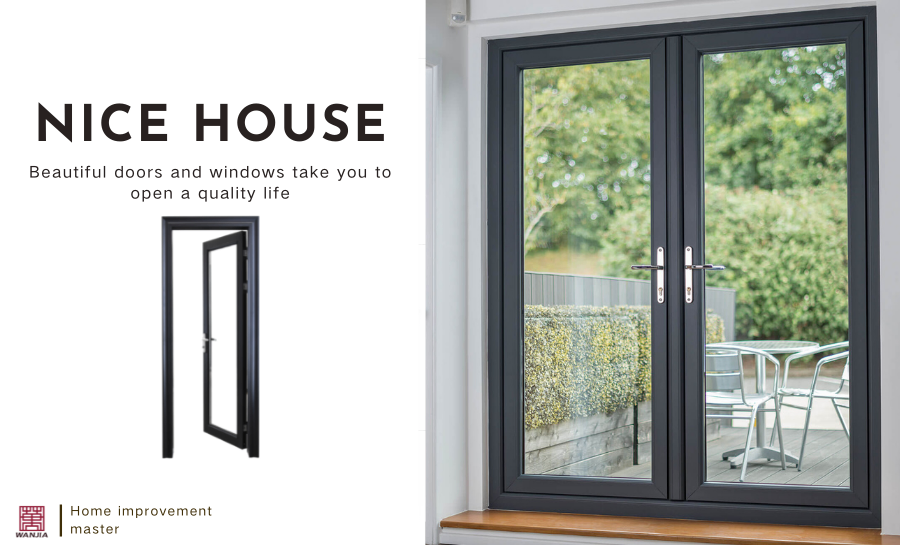 Elegant Glass Door