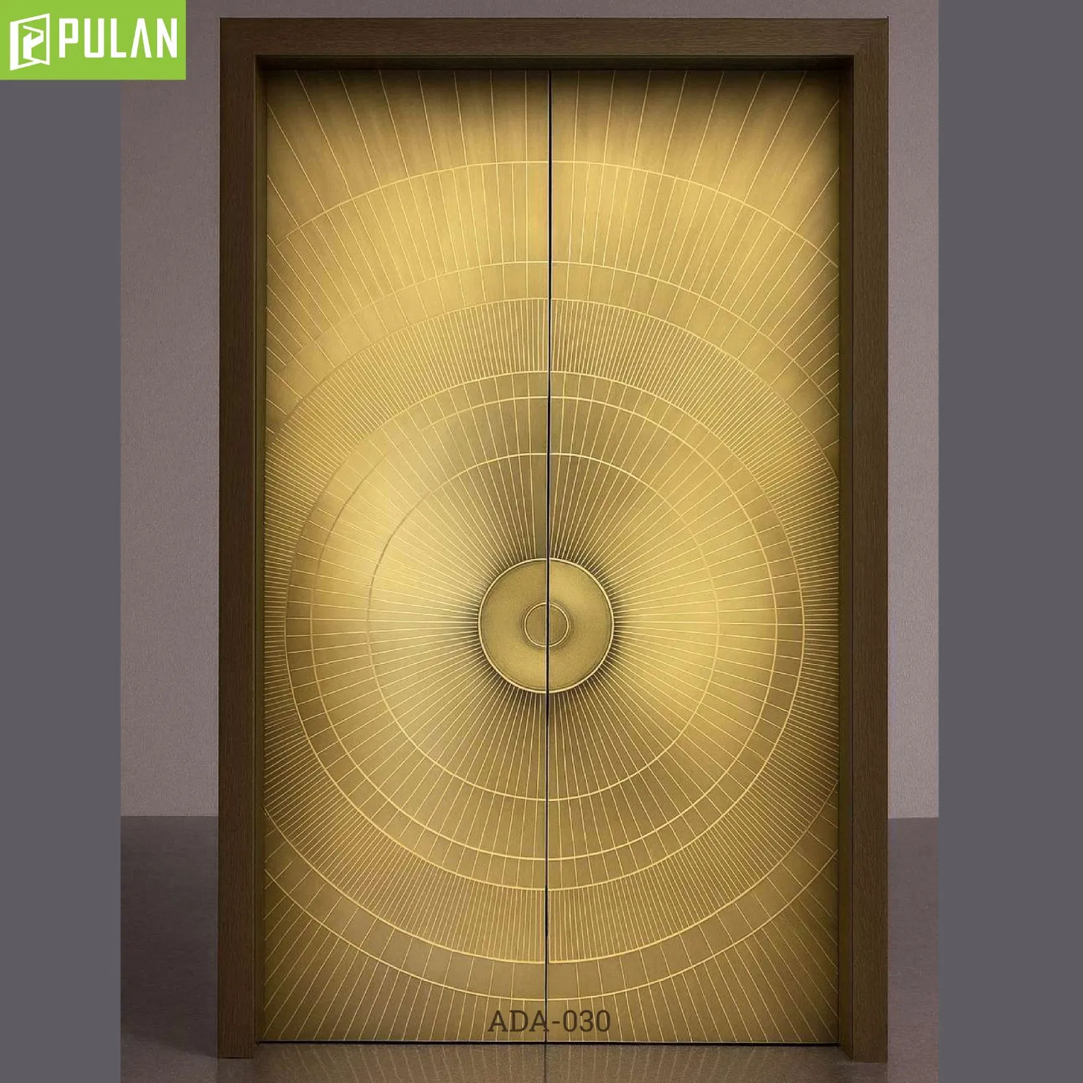 باب دخول أمني بتصميم عصري مصنوع من الألمنيوم المصبوب السميك مع قوة عالية للاستخدام السكني