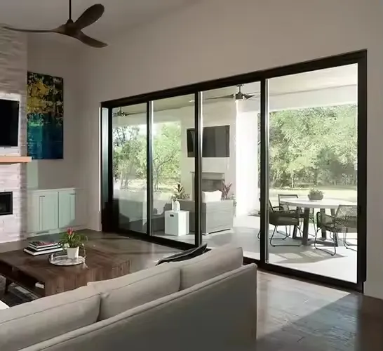باب زجاجي