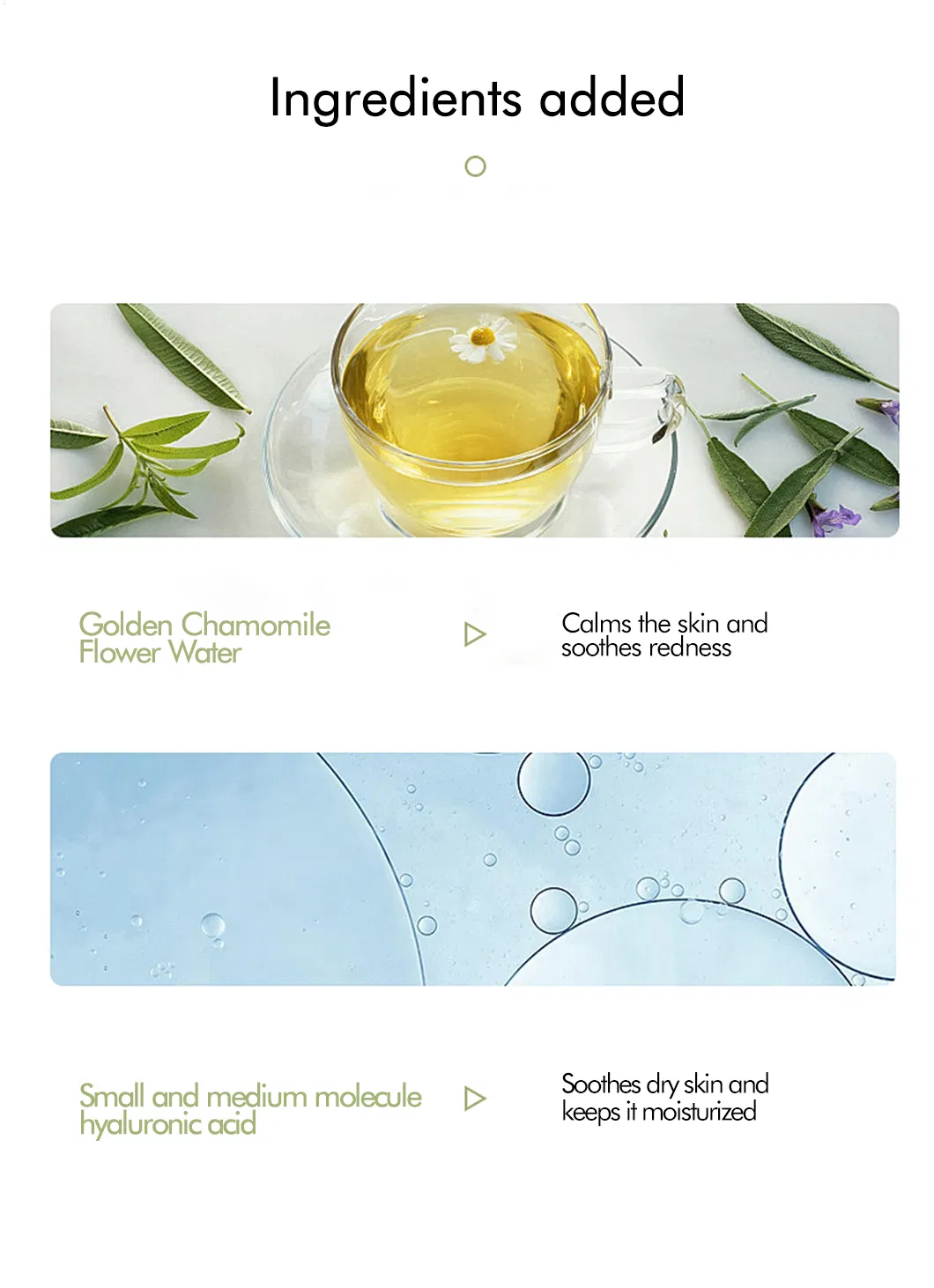 Esencia de Piel de Planta Herbal de Manzanilla Suavizante Hidratante Suero Facial