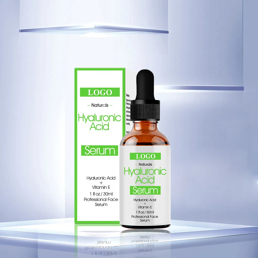 Suero Facial de Reducción de Arrugas Profundas Orgánico Puro con Ácido Hialurónico