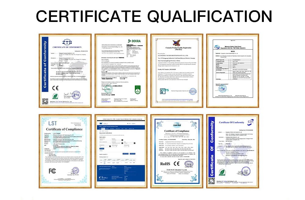 Certificaciones del producto
