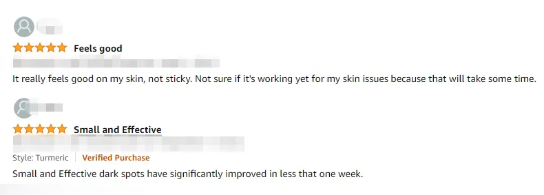 Suero facial iluminador de cúrcuma natural para el cuidado de la piel, suero facial blanqueador de vitamina C