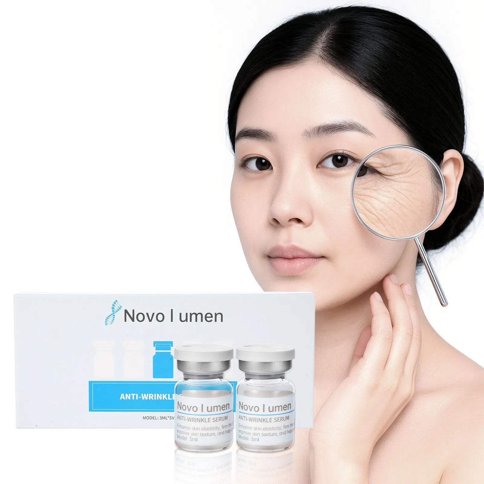 Suero de Cuidado de la Piel de Lujo para una Belleza Atemporal y Sin Edad