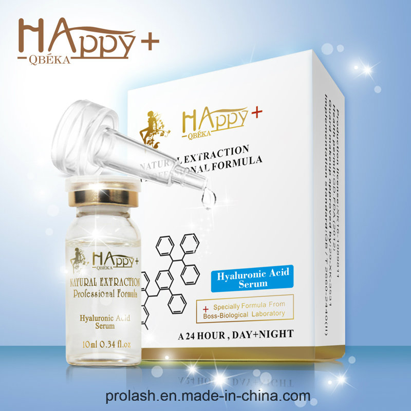 Suero para el cuidado de la piel súper hidratante puro natural Happy+ suero de ácido hialurónico