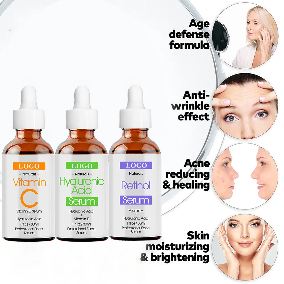 Esencia hidratante de vitamina C y retinol