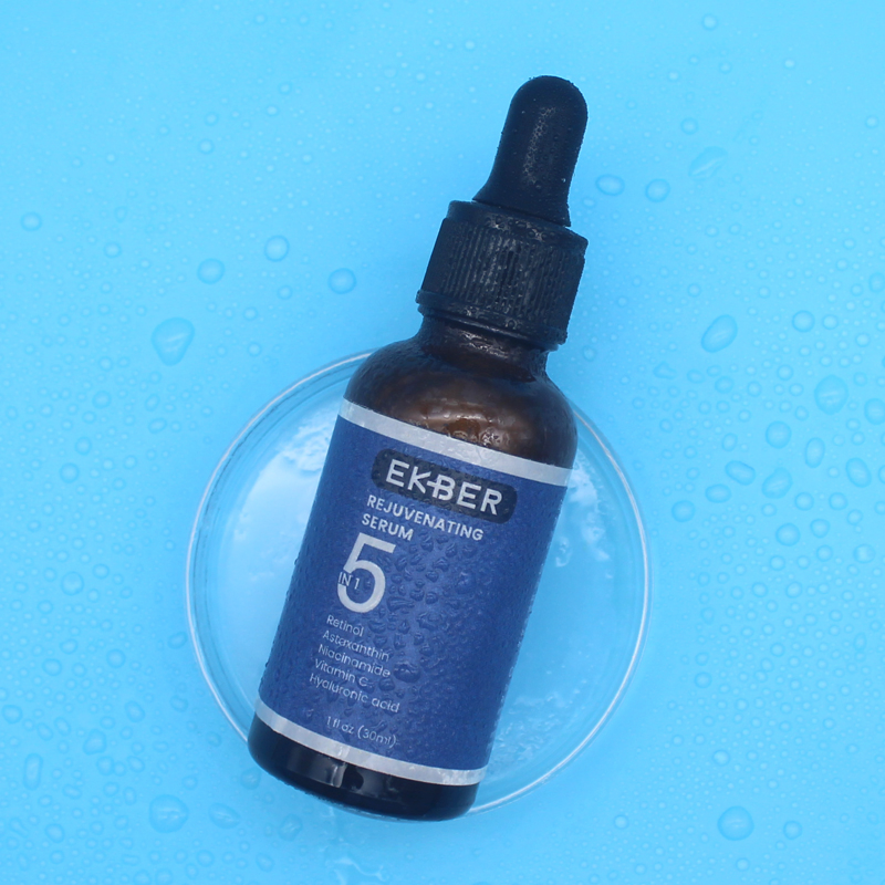 Suero para el cuidado de la piel de venta caliente Retinol Niacinamida Vitamina C Ácido Hialurónico Antienvejecimiento Alisante Reafirmante de la piel 5 en 1 Suero
