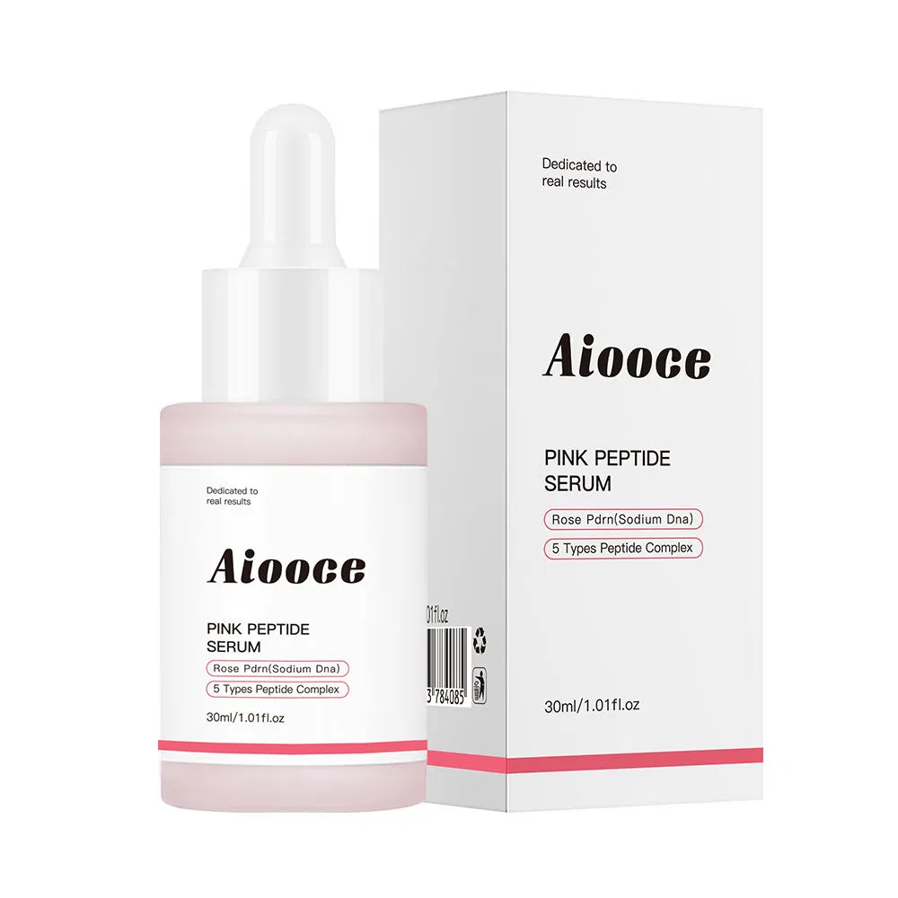 Suero de péptidos rosa Aiooce Pdrn Niacinamida Hidratante Humectante Reafirmante