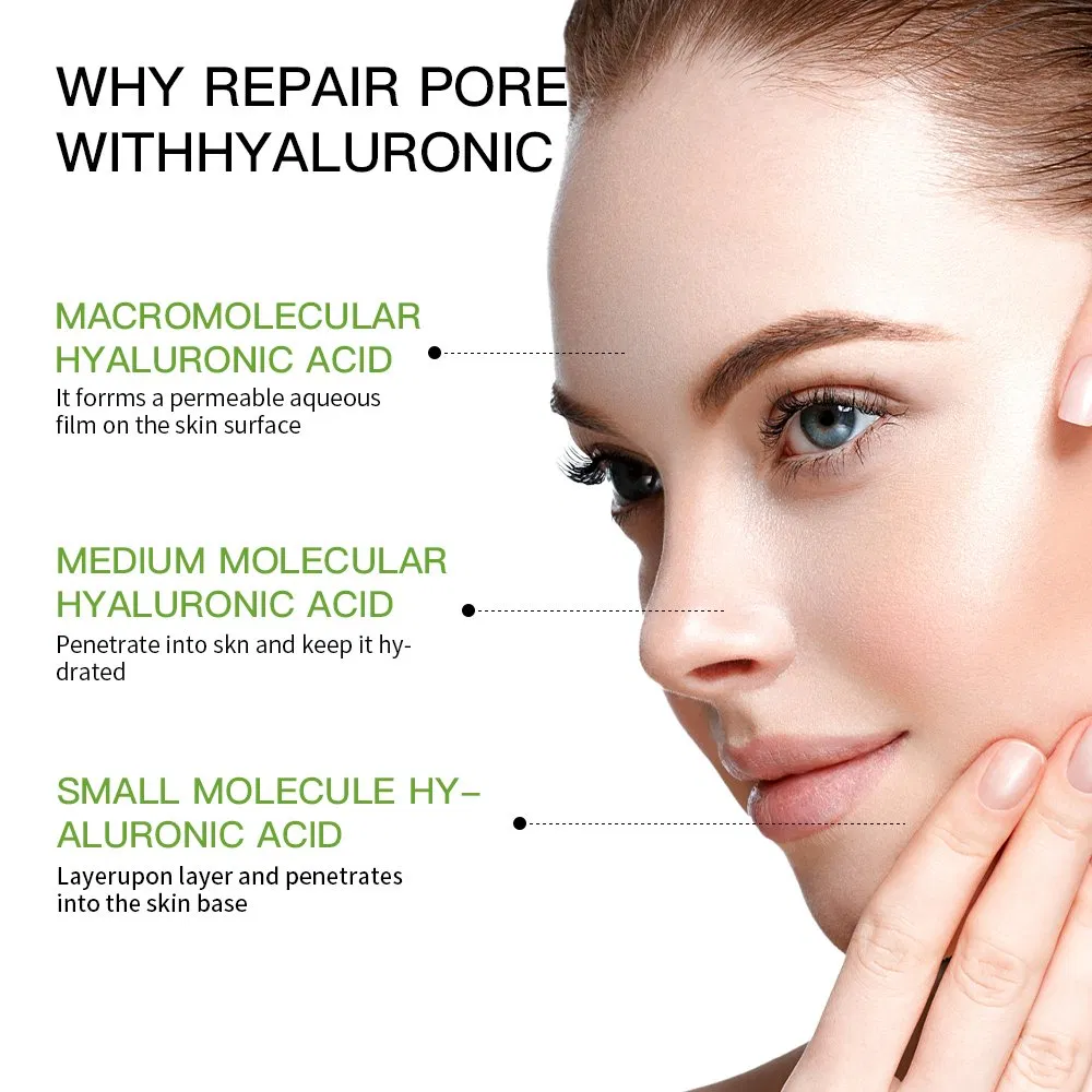 Salón de Belleza OEM ODM EGF Oligopéptido Reparación Facial Blanqueamiento Cuidado de la Piel Reparador Calmante Hidratante Suero Facial