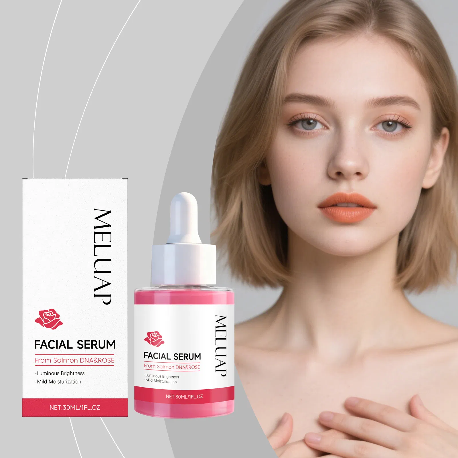 Suero facial antienvejecimiento tratamiento antienvejecimiento para el acné blanqueador suero facial para piel sensible