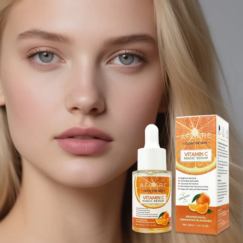 Suero Mágico de Vitamina C 30ml Suero Facial Iluminador Suero Hidratante Antienvejecimiento Reducción de Arrugas Reparación de Manchas Oscuras para el Cuerpo