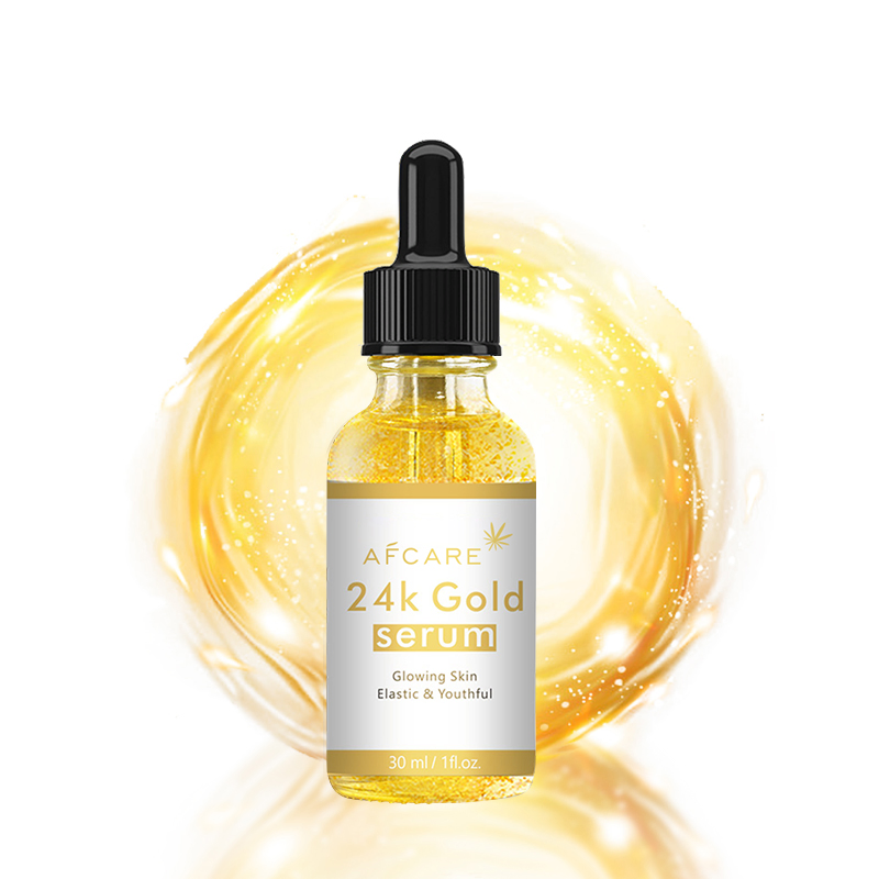 Belleza Antienvejecimiento, 24K Esencia de Oro, Esencia Facial, Extracción Orgánica, Marca Propia