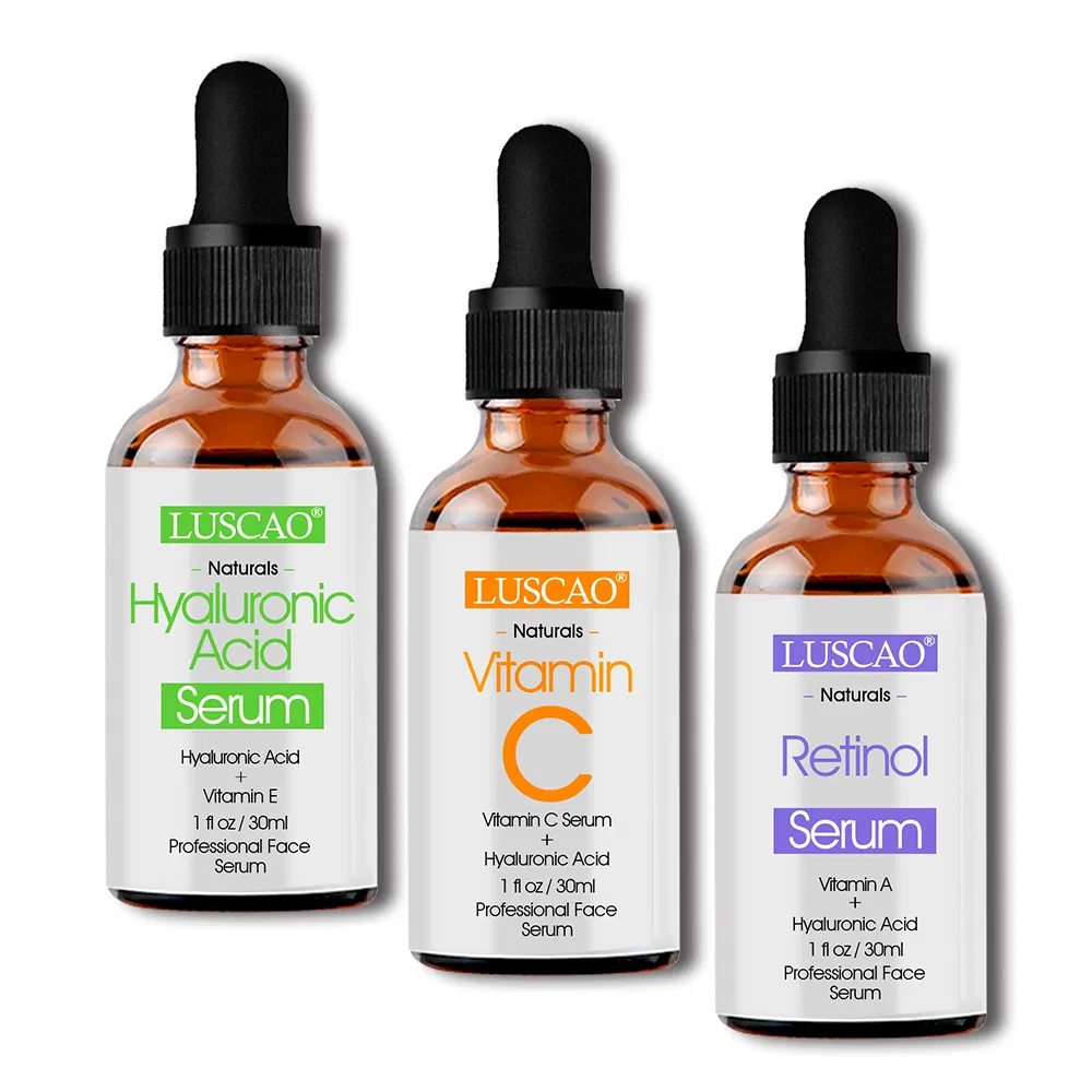 Sérum antienvejecimiento de colágeno y vitamina C para el cuidado facial de marca privada de belleza