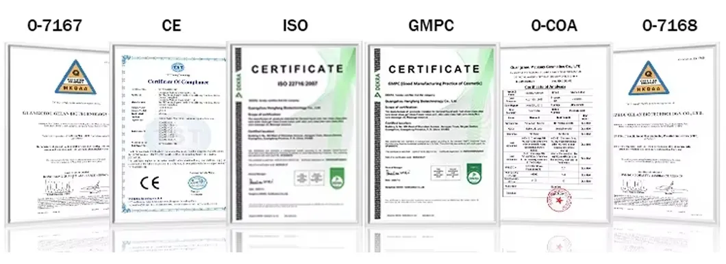 Certificaciones
