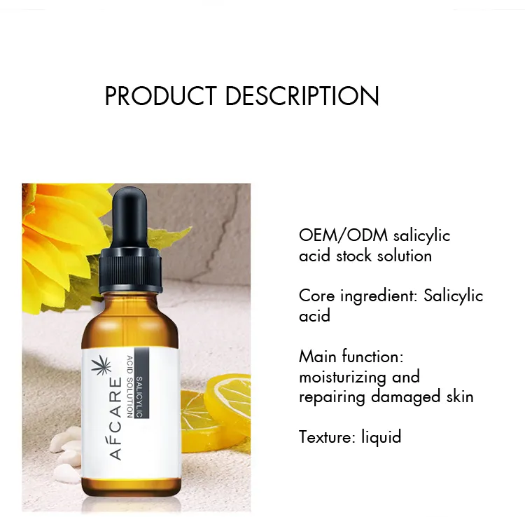 Suero Tratamiento Antiacné BHA Clear Skin para eliminar el acné, calmar la piel y reducir los poros