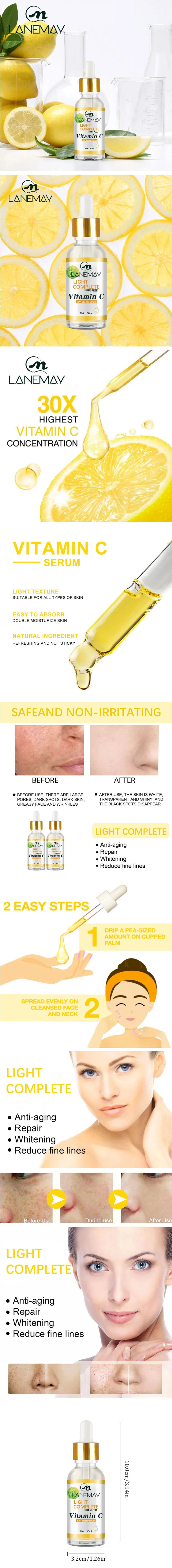 Línea de sueros faciales y corporales de belleza