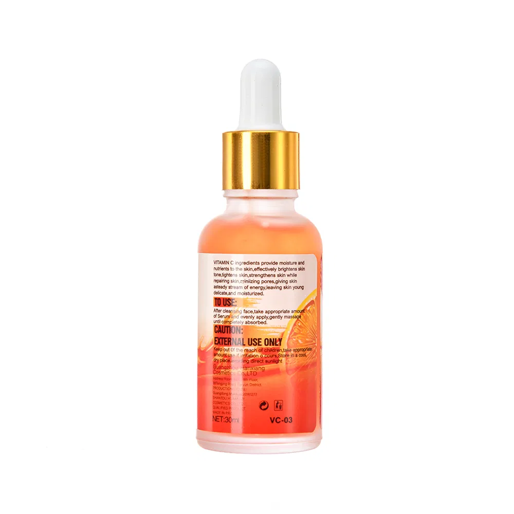 Venta Caliente Suero Facial de Vitamina C Reduce la Melanina Esencia de Cuidado de la Piel Aclara