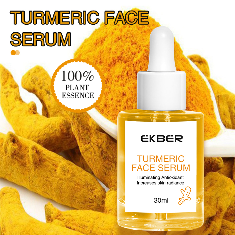 Suero Facial Antiacné OEM Exfoliante de Piel Muerta Suero de Cúrcuma Activa Folículos Capilares Cuidado de la Piel 30ml