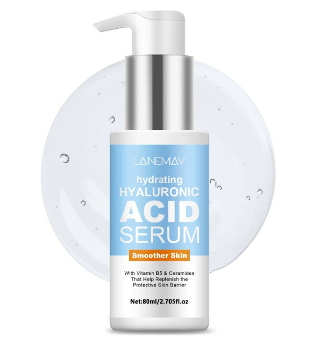 Cuidado facial antienvejecimiento reduce arrugas reafirma la piel radiante péptidos ácido hialurónico suero facial antienvejecimiento ácido hialurónico vitamina C suero facial