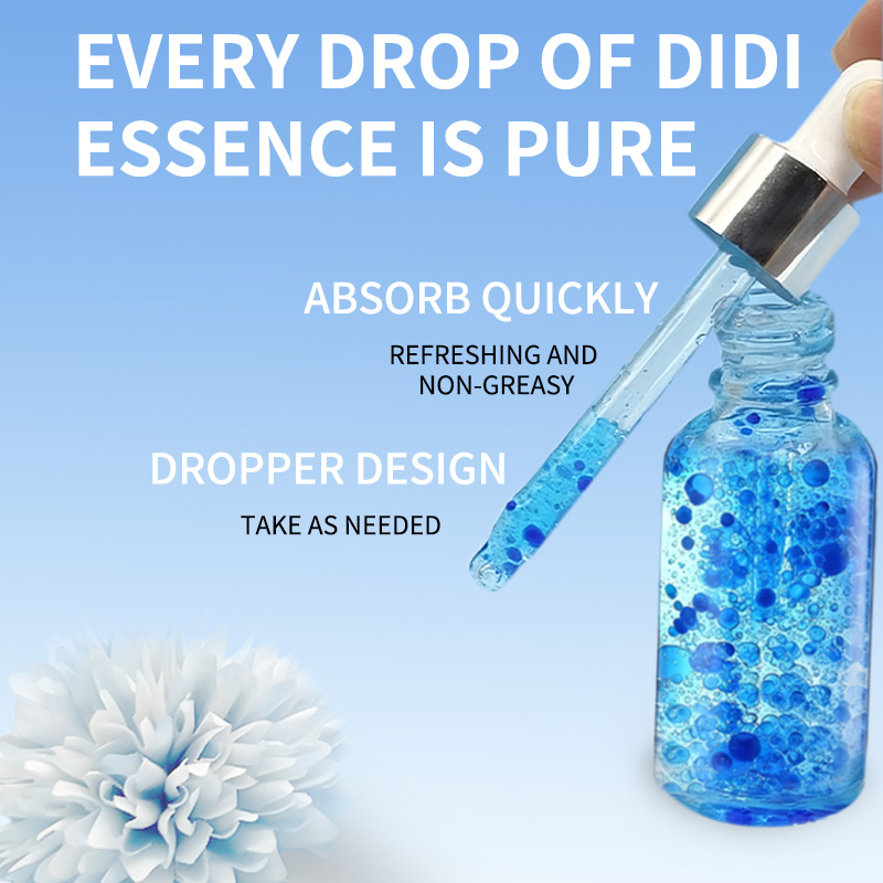 Reduce el enrojecimiento, líneas finas, suero facial de péptidos de cobre azul para piel sensible