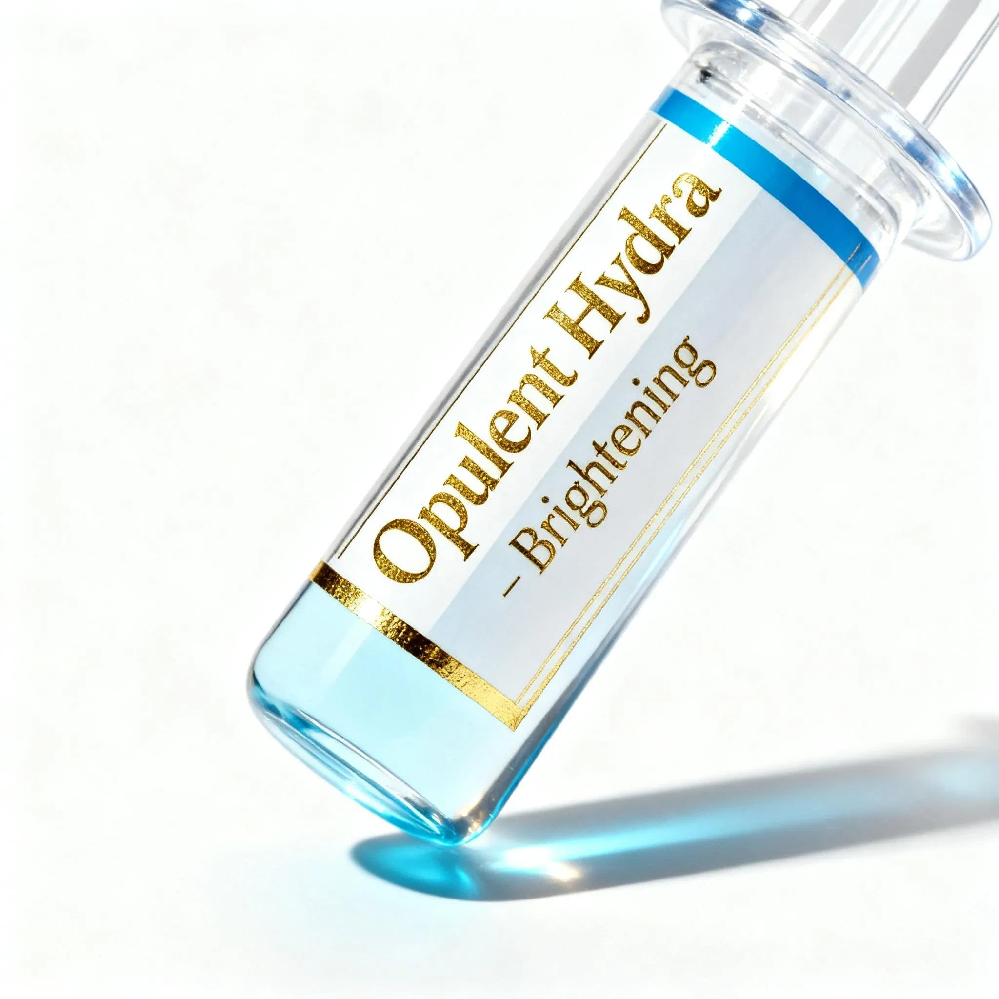 Suero facial de lujo de doble intensidad para iluminar y reafirmar con trehalosa, arginina y pantenol para la rápida reducción de manchas oscuras y efecto lifting inmediato en la piel