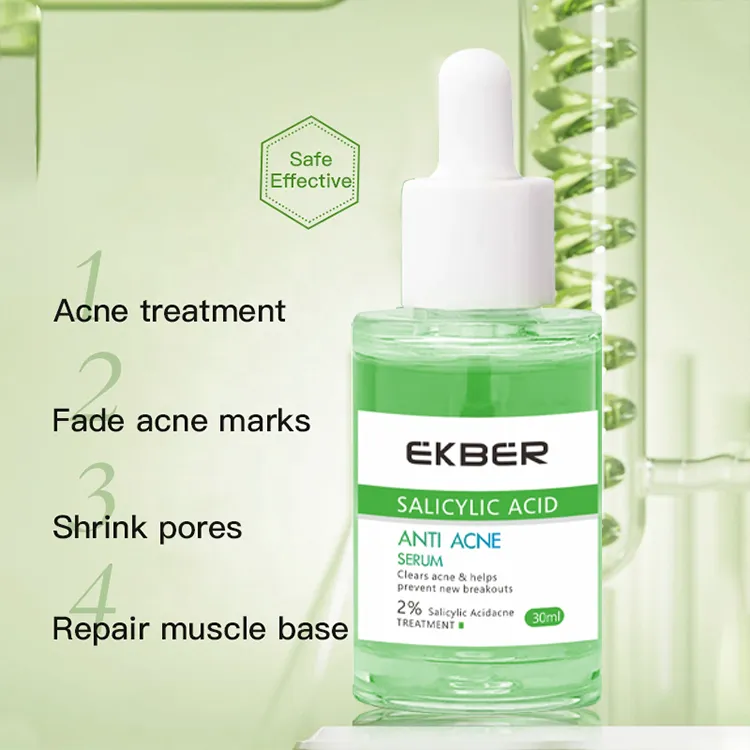 Sérum facial coreano de alta calidad con ácido salicílico, antiacné, reparador, reafirmante, nutritivo, iluminador, cuidado de la piel, tratamiento para el acné