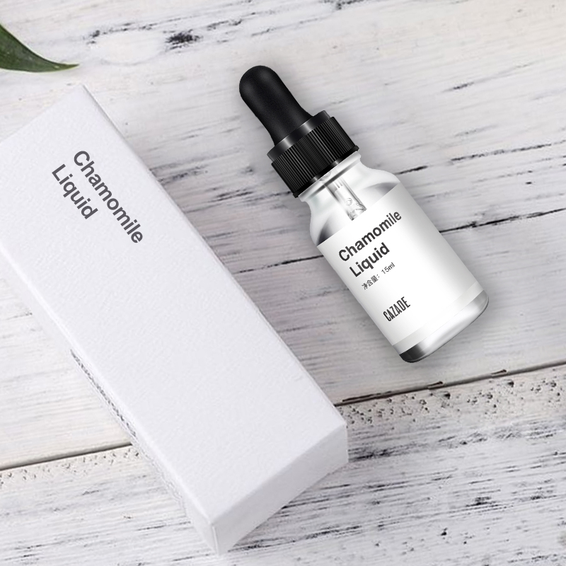 Esencia de Piel de Planta Herbal de Manzanilla Suavizante Hidratante Suero Facial para Piel Sensible Propiedades Antialérgicas Hidratantes Reduce el Enrojecimiento Suero para el Cuidado de la Piel