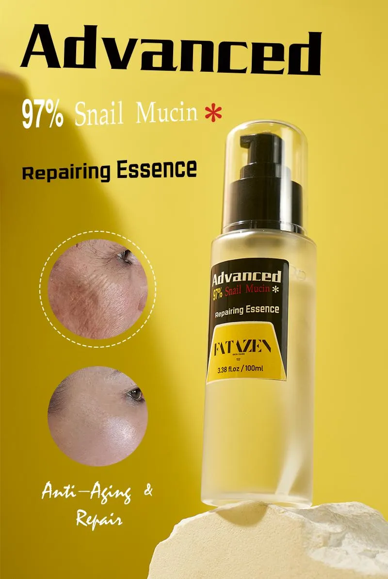 Suero reparador hidratante para la eliminación de manchas oscuras anti-edad al por mayor, productos de cuidado de la piel de etiqueta privada, suero facial antiacné de caracol