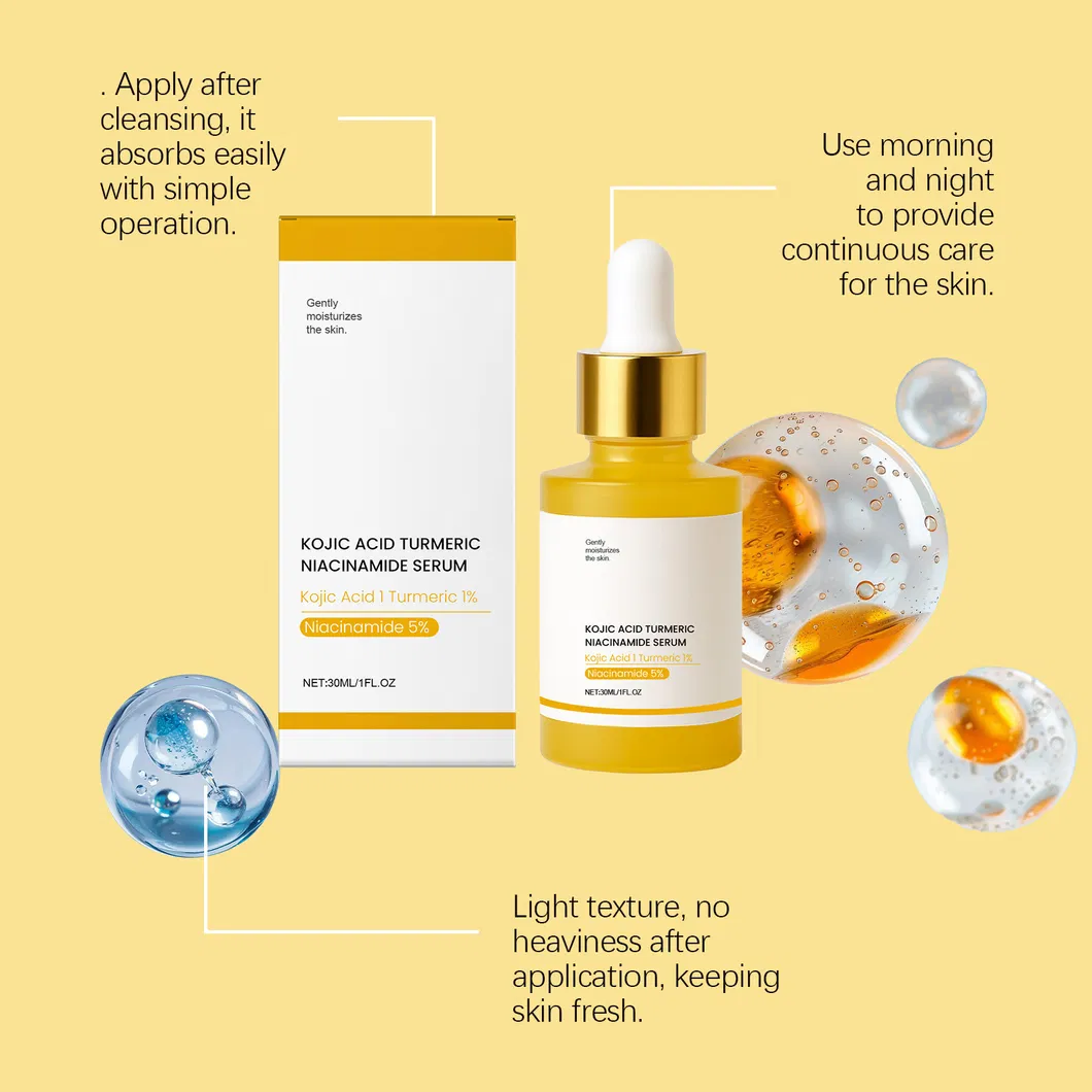 30ml Suero facial de vitamina C con vitamina E niacinamida antienvejecimiento iluminador suero para el cuidado de la piel para adultos eliminación de manchas oscuras