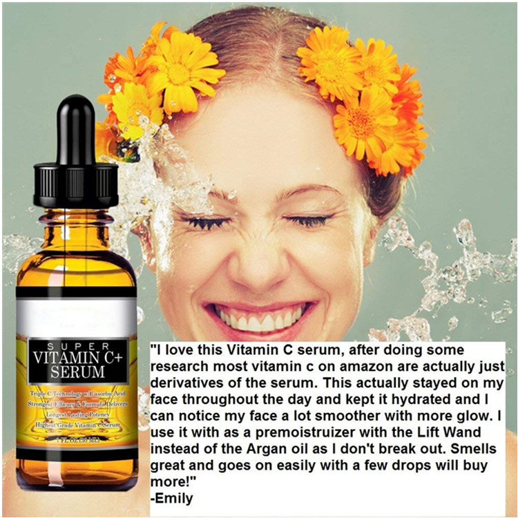 Sérum de vitamina C super profesional antiarrugas y antienvejecimiento