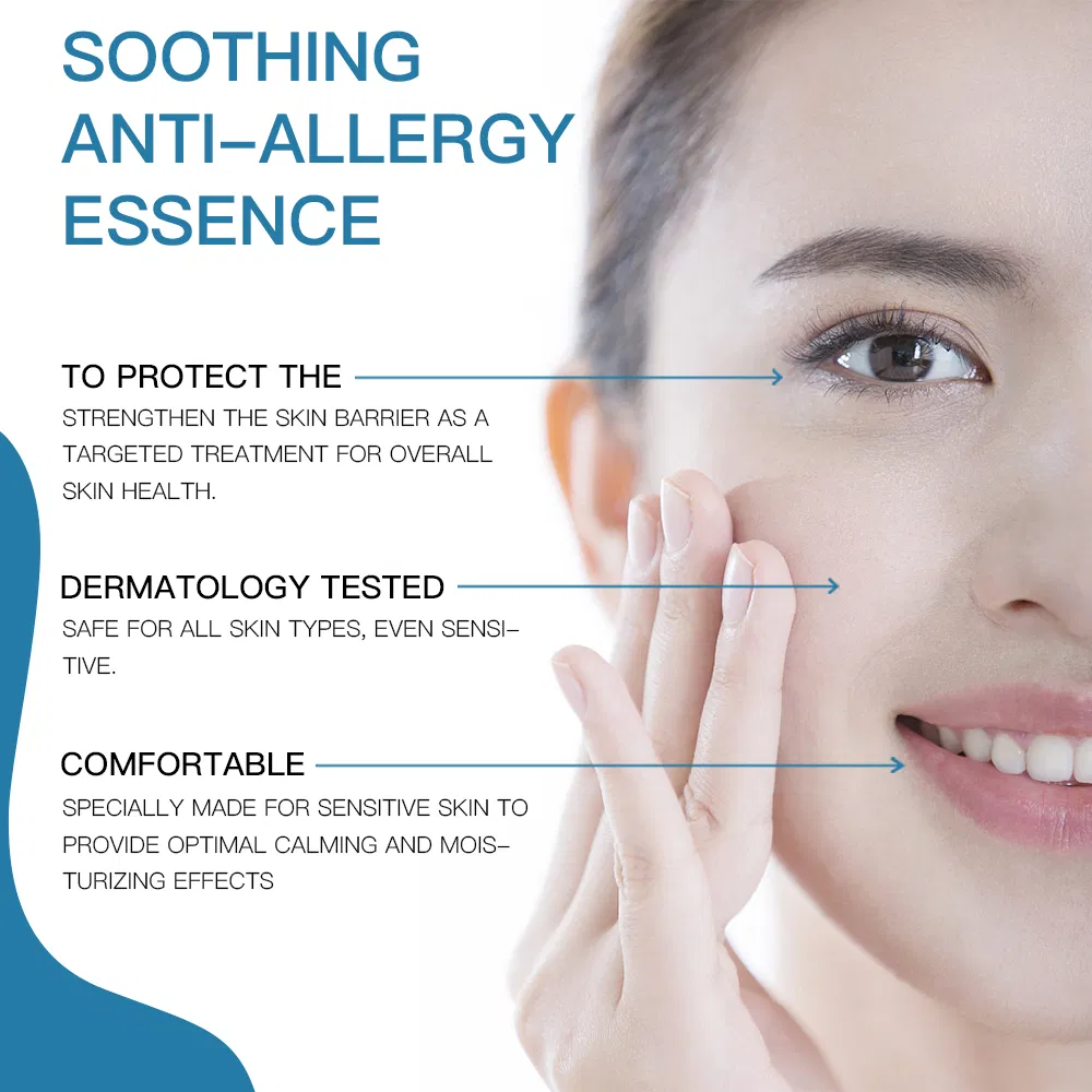 Suero facial natural antiarrugas que suaviza, es hipoalergénico, humectante, reafirmante y reduce las líneas finas de la cara