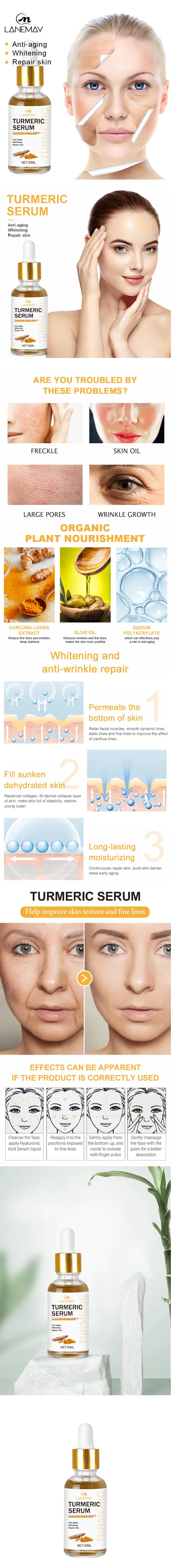 Detalle del producto suero facial y corporal