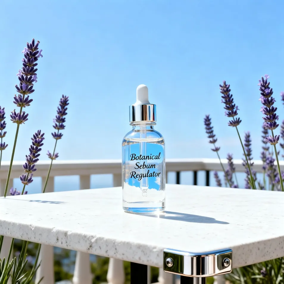 Tratamiento profesional para el acné hormonal y suero facial refinador de poros con raíz de rehmannia china y filtro de fermento de madreselva