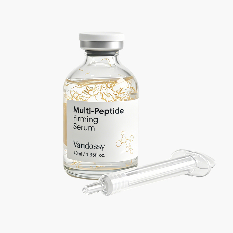 Suero facial reafirmante multi péptido de marca privada OEM